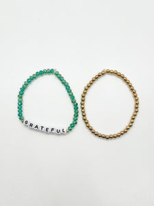 grateful bracelet stack