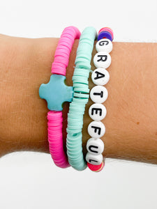 grateful bracelet stack